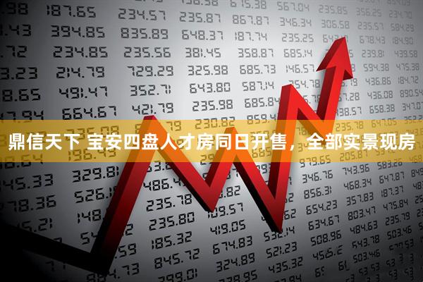 鼎信天下 宝安四盘人才房同日开售，全部实景现房